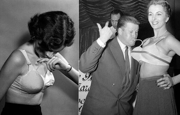В 1950-х годах в моде были надувные бюстгальтеры. | Фото: mediaport.info.