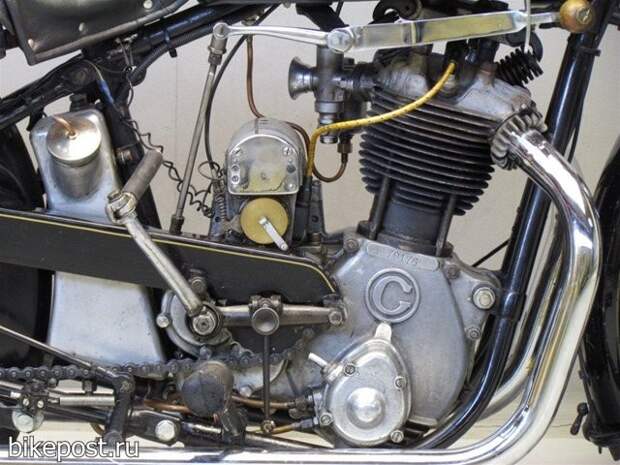 Ретро мотоцикл Gillet 350S 1931