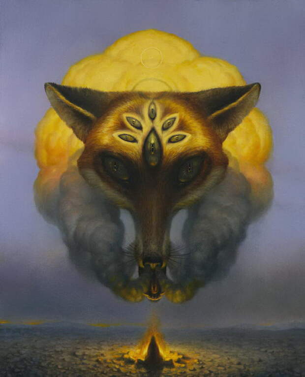 Мечтательные картины Martin Wittfooth Мечтательные картины Martin Wittfooth