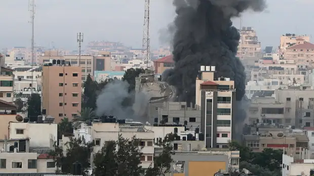 «С тревогой следим за развитием ситуации»: Путин призвал Израиль и Палестину к прекращению насилия