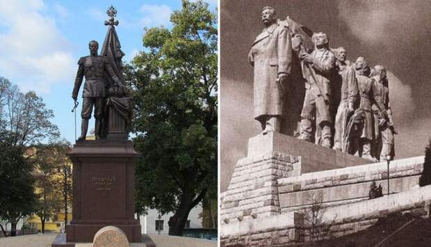 Любопытные факты про зарубежные памятники русским правителям