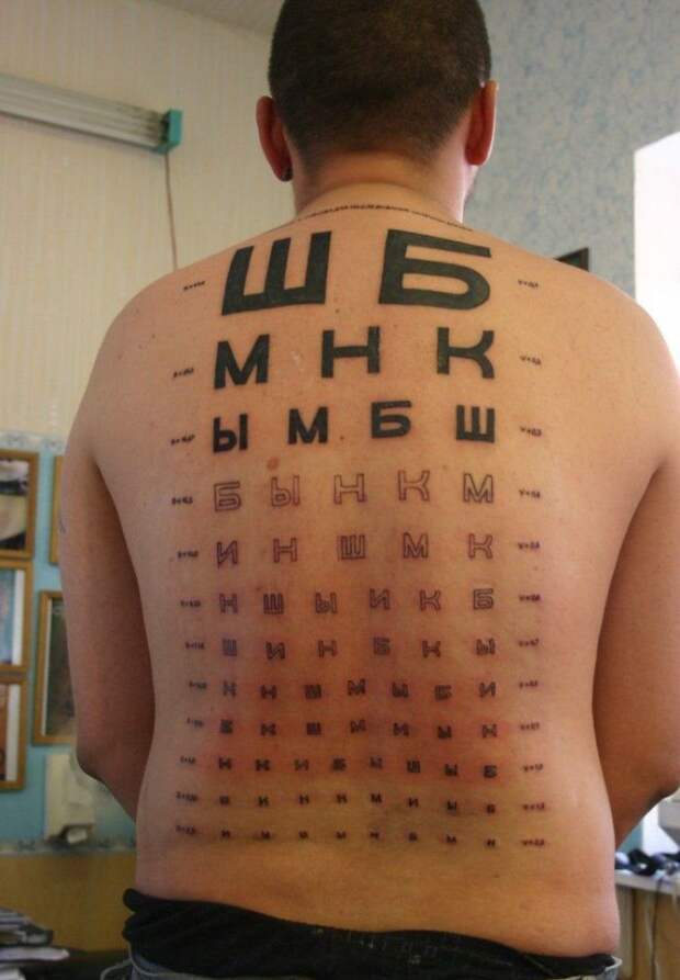 Чисто русские татуировки 