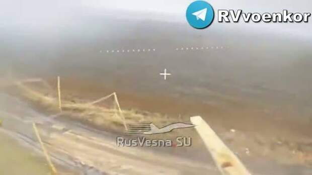 Мощное уничтожение контратакующей пехоты ВСУ сняли на видео