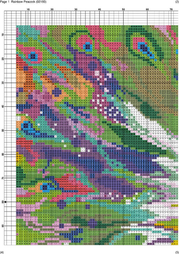 Rainbow Peacock-001 (494x700, 613Kb)