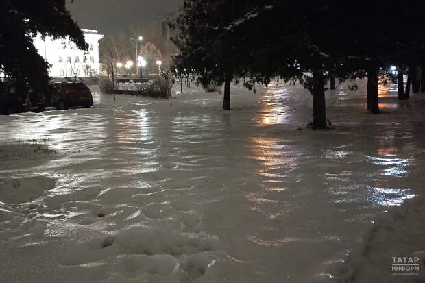 Синоптики Татарстана предупреждают об образовании гололеда