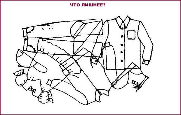 Лишняя одежда