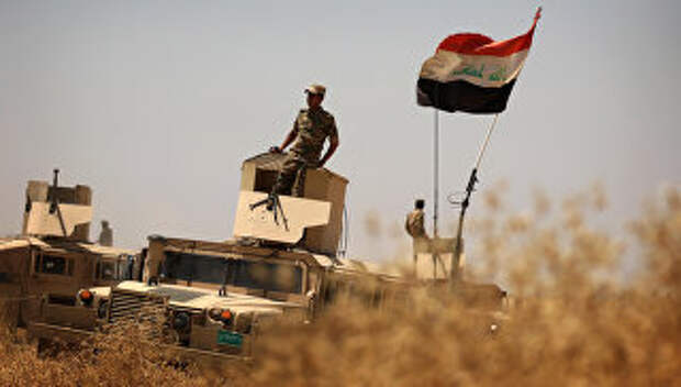 Иракские военные на подступах к Мосулу. Архивное фото