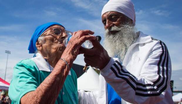 100-летняя бабушка из Индии взяла “золото” на 100-метровке бабушки, ветераныспорта, длятехкомуза30, спорт