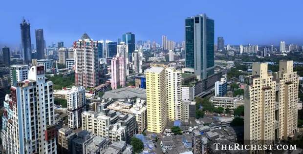 10. Мумбаи город, миллиардер, мир