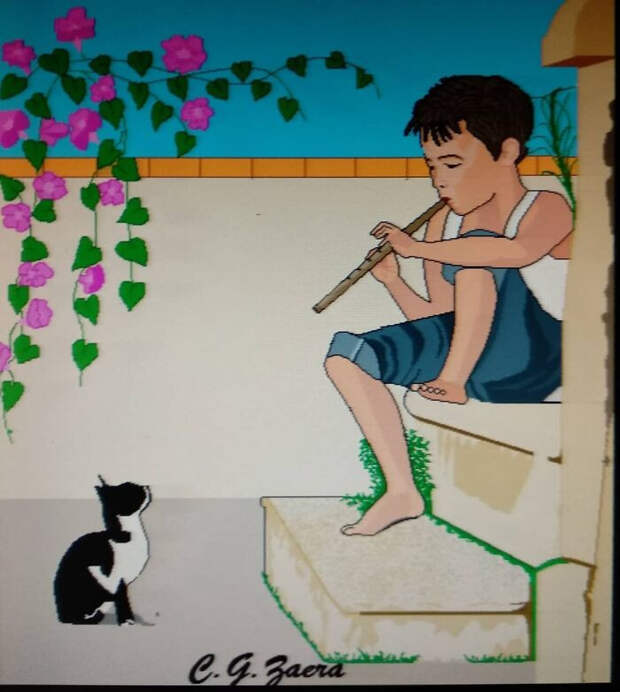 Детализированные картины в MS Paint от 91-летней испанки
