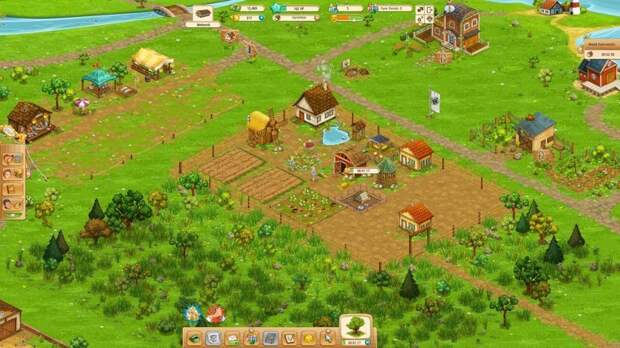 Big Farm браузерные игры, выходные, залипалово, игры