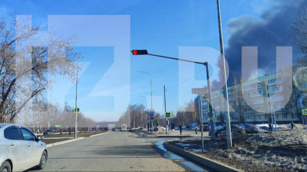 Пожар произошел на нефтезаводе в Нижнекамске