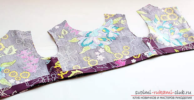 Пошив платья для дочки своими руками по инструкции с фото. Фото №16