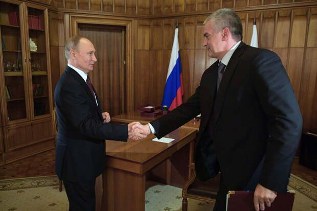 Путин поддержал Аксенова в переизбрании на новый срок в качестве главы Крыма