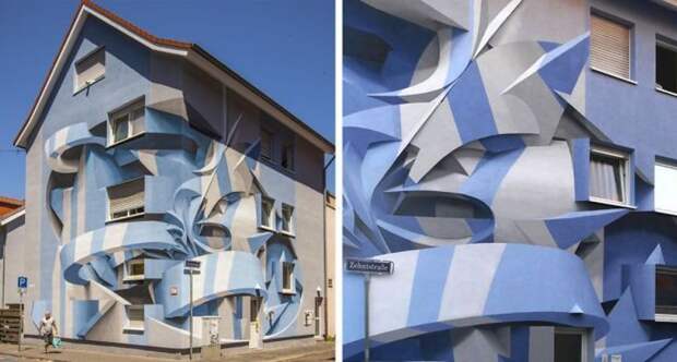 Abstract illusion graffiti murals peeta fb2 png  700