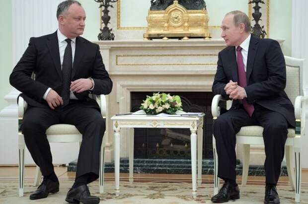 Путин рассказал о сотрудничестве РФ и Молдавии в сфере энергетики