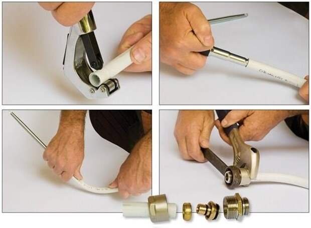 Особенности применения цанговых фитингов для монтажа медных и пластиковых труб