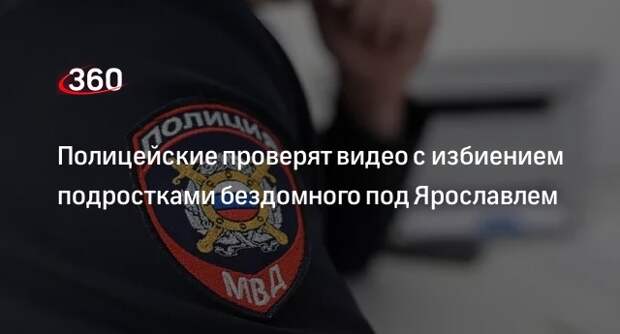 Полиция проверит видео с избиением подростками мужчины в Ярославской области