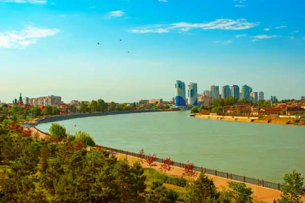 Кубань в Краснодаре