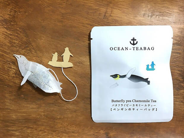 Морские обитатели в чашке с чаем