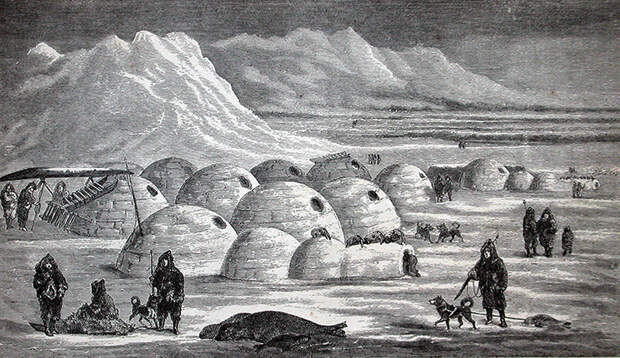 Эскимосская деревня на озере Ангикуни в мире, загадка, история, исчезновение, люди, маяк, тайны, шотландия