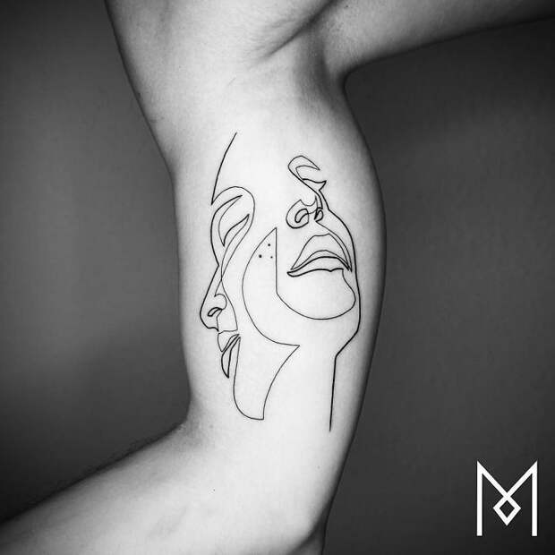 Лица. Автор: Mo Ganji.