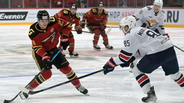 «Авангард» одержал волевую победу над «Металлургом» в матче КХЛ