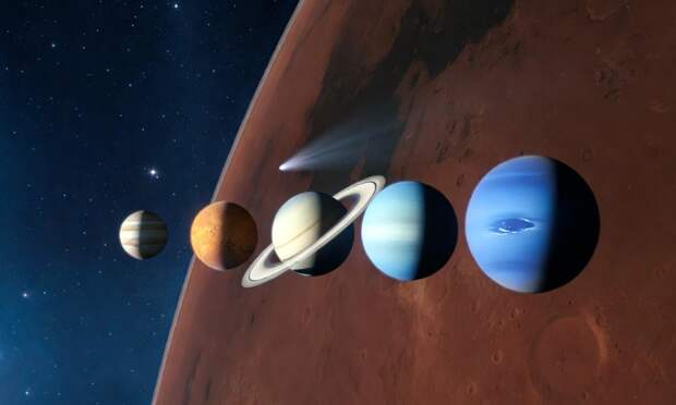 Межзвездная комета 3I/ATLAS в траектории парада комет и на полпути к Юпитеру