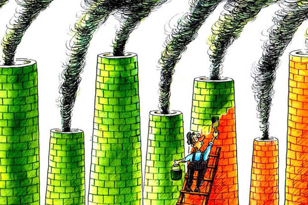 Greenwashing Гринвошинг