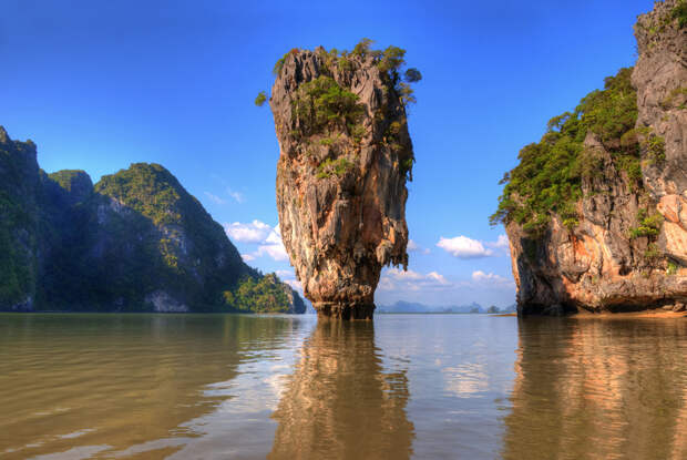 Скала на острове Ко Тапу, Таиланд геология, история с географией, красота, скалы
