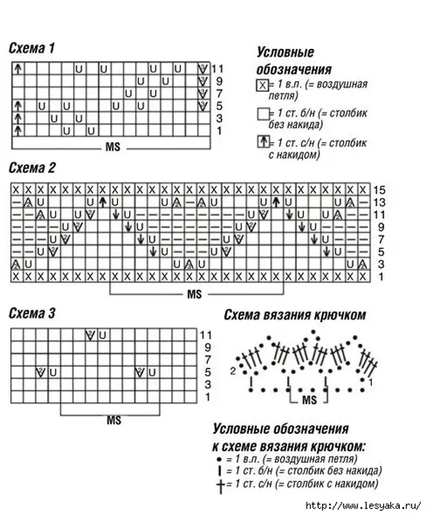 Французская ажурная кофточка спицами схемы и описание