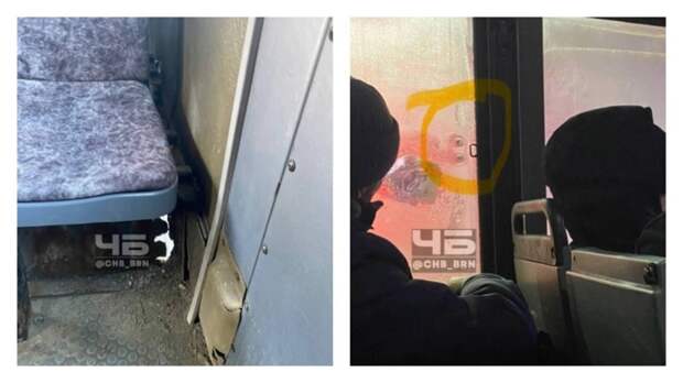 Жительница Барнаула пожаловалась на опасное состояние городских маршруток