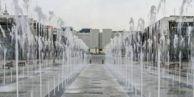 Власти Москвы рассказали о самых эффектных городских фонтанах