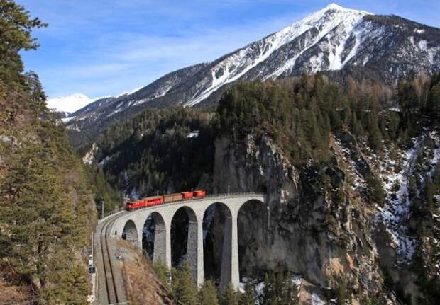 9  самых удивительных железных дорог в мире дорога, интересное, мир, поезд