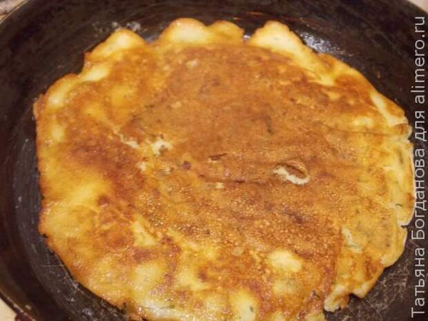 Блинчики с сыром и зеленью Блинчики с сыром и зеленью