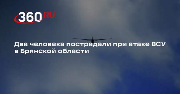 Два человека пострадали при атаке ВСУ в Брянской области