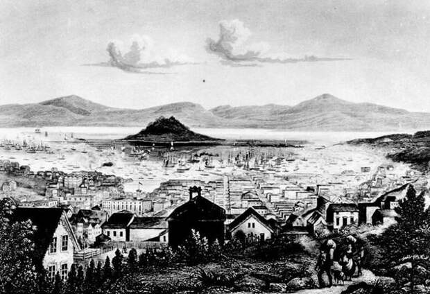 Сан-Франциско - был основан в XVIII веке испанцами, готовился к захвату его русскими с Аляски, но в итоге был захвачен американцами и превращен в один из крупнейших центров своей метрополии - США