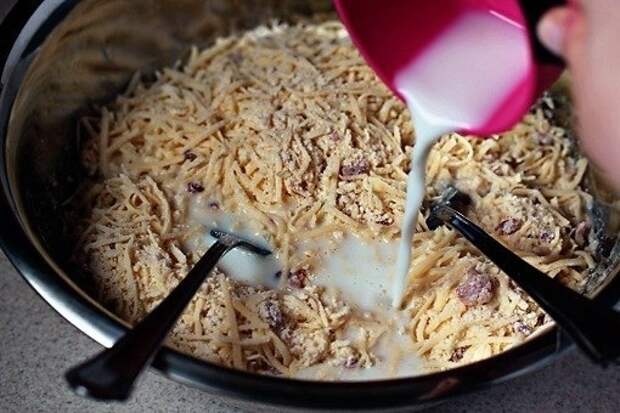 Печенье с беконом и сыром рецепт, еда, закуски, длиннопост