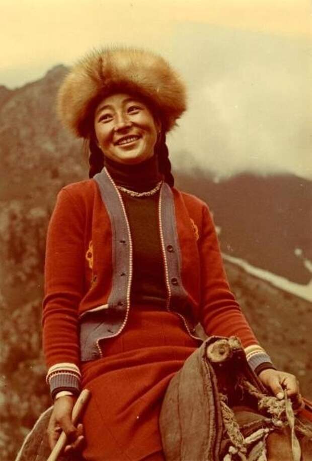 Девушка Дмитрий Бальтерманц, 1960-е, Киргизская ССР, МАММ/МДФ.