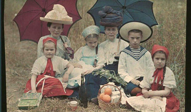 Фотография: Дореволюционная Россия в первых цветных фотографиях 1910-х годов Петра Веденисова №1 - BigPicture.ru