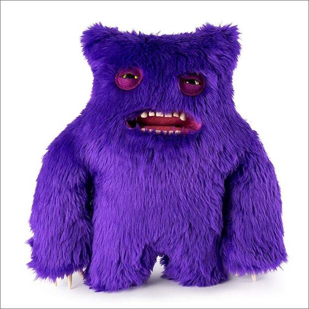 Мягкие игрушки-монстры Fugglers с человеческими зубами
