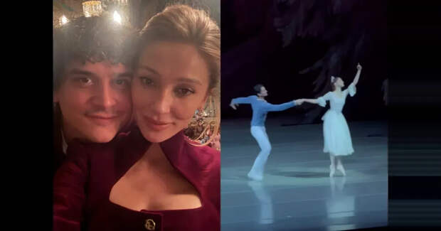 Настя Ивлеева и её муж Филипп Бегак сходили на "Щелкунчика"