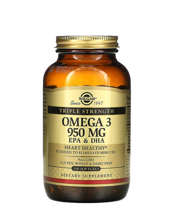 Омега-3 жиры в капсулах, Sol