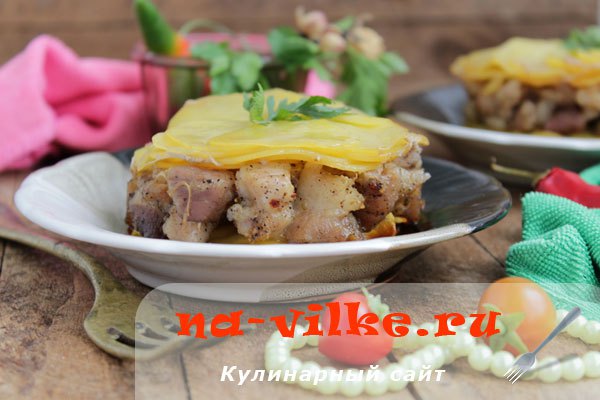 Картофель Анна с мясом