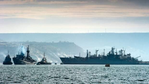 Военные корабли России вышли в море на время украинских учений