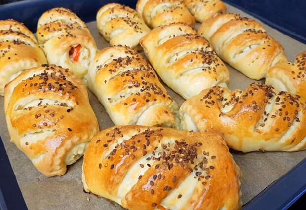 Пирожки с начинкой из куриного филе. Обалденные пирожки с сочной начинкой 4