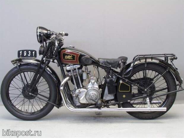 Ретро мотоцикл Gillet 350S 1931