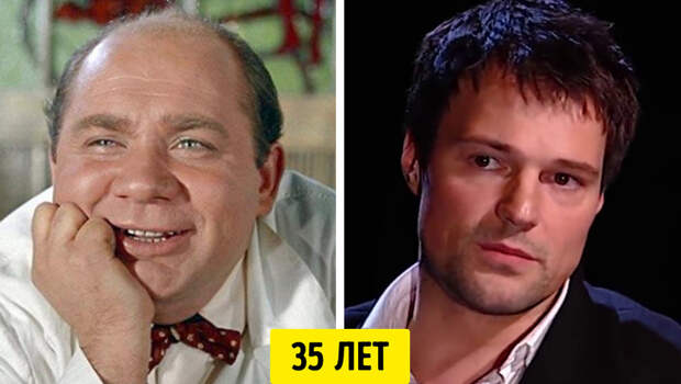 Как выглядели советские и современные знаменитости в одном и том же возрасте