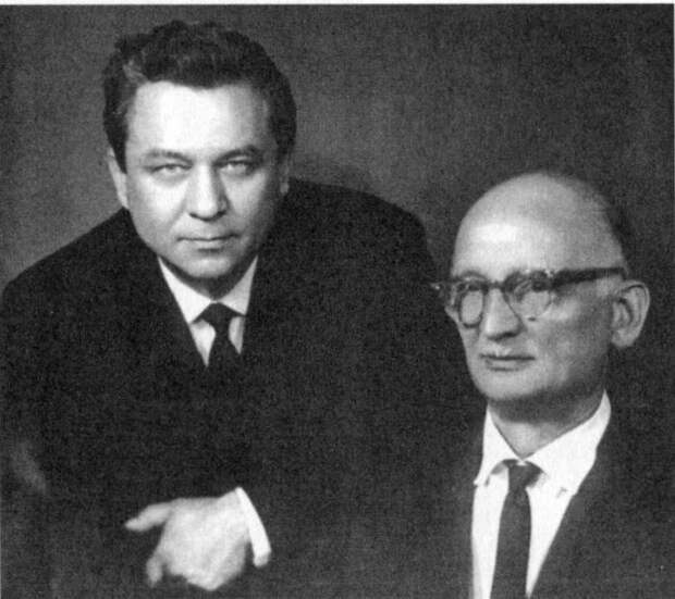 Два полковника-нелегала К. Молодый (слева) и В. Абель-Фишер./Фото: files.vm.ru