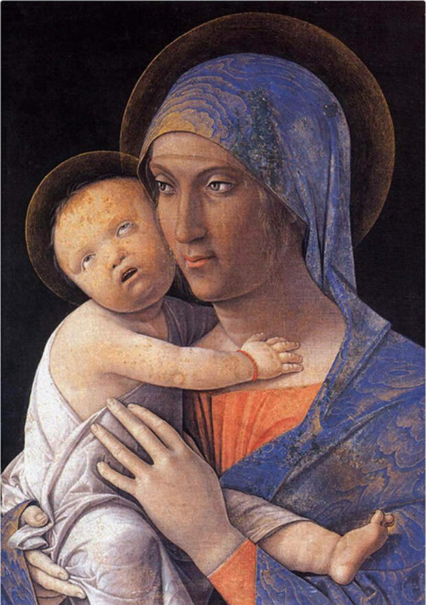 Андреа Мантегна *Мадонна с ребенком.*